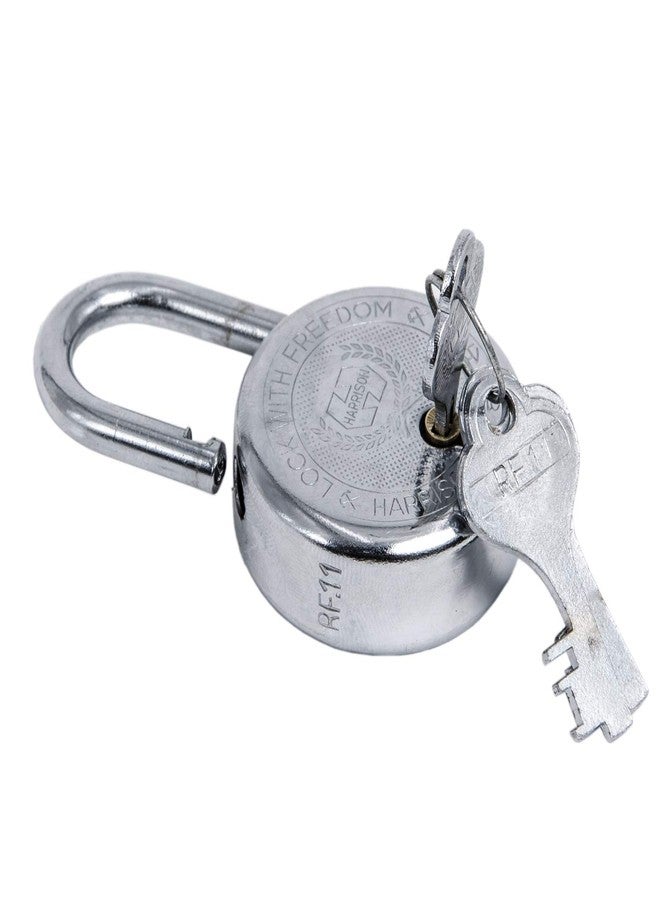 Harrison T-26/BCP-0272 Key Padlock (Silver Finish) | Padlock, Padlocks, Locks for Home, Locks for Main Door - Image 2
